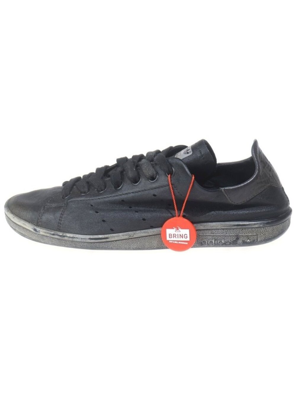 Balenciaga Adidas Stan Smith Core Black White Low-Cut Sneakers